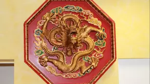 Drachen Relief Kung Fu