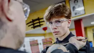 Doppelmesser Anwendung